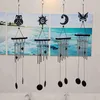 Decorative Figurines Gift Handmade Garden Pendant Home Decoration Hanging Blessing Bell Wind Chimes Window Ornament