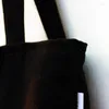 Shopping Bags 12PCS / LOT Canvas Bag Eco Foldable Pure Colors Tote Folding Handbags Casual Shoulder Cart Handbag