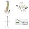 Kookgerei 7 pc's thuis keukenaccessoires set roestvrijstalen gereedschap spata schop keukengadgets t200323 drop levering gar dhwyf