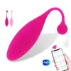 Volwassen stimulator Bluetooths Dildo Vibrator voor Vrouwen Draadloze APP Afstandsbediening Vibrerend Ei wifi Slipje Speelgoed Seksspeeltjes Paar