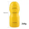 Adult massager Male Masturbator Cup For Men Manual Vacuum Suction Aircraft Long Pussy for Realistic Vagina Stimulate Toys