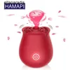 Adult massager Clit Suction Rose Vibrator 7 Speed Female Clitoris Vacuum Vibrating Nipple Blowjob Stimulation Powerful Sex Toys for Women