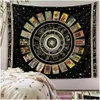 Arazzi 130X150 Cm Mandala Arazzo Bianco Nero Sole E Luna Attaccatura A Parete Tarocchi Hippie Tapestrys Home Dorm Pack Inventory Wholesal Dhlnr