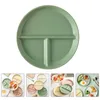 Plates Ceramic Plateportion Control Divider Thanksgiving Container Divided Restaurant Sectionaldinner
