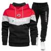 Mens Rastreos Discovery canal Men Hoodies moletomsweatpants de capa de outono de inverno sports sports conjuntos de retalhos de retalhos de jaqueta de pulôver masculina 230114