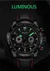 Armbandsur Affärsmode Multifunktion Läderrem Mekaniska klockor Vecka Display Lysande sportmän Automatisk