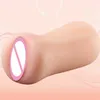 Masseur adulte masturbateurs masculins doux réaliste vagin chatte Silicone tasse de Masturbation artificielle pour hommes sexe 4D jouets