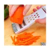 Fruitgroentegereedschap roestvrijstalen peeler raast manuele snijmachines komkommer cutter peel shredder aardappel slicer keuken accessoires dhavm