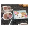 Face Powder Drop Makeup Pretty Puppy 6 Color Eyeshadow Palette / Palettes Delivery Health Beauty Dhqht