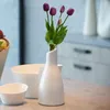 Dekorativa blommor 5-Headed Tulip Artificial Flower Real Touch Bouquet Fake For Wedding Decoration Home Garen Decor
