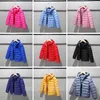 소년 소녀 겨울 코트 울트라 라이트 다운 재킷 키즈 후드 아우터웨어 가벼운 톱 1 옷 1-8 세 2024