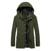 Herrjackor 2023 Autumn Winter Pure Cotton Jacket Men's Casual Coat Hooded Topps Short Outerwear Man Zipper Office Clothes Windbreaker