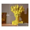 VASES MAN HEAD CERAMIC VASE VASE HOME DECOR TABLETOP MOVIOM ART DESINERクリエイティブドロップデリバリーガーデンDH6OT