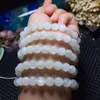 Strand Genuine Quality Wihte Moonstone Bracelet Beads 6mm 8mm 10mm 1pcs Natural Yoga Jewelry