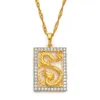 Pendentif Colliers Anniyo Dragon pour femmes filles Style chinois bijoux cubique zircone mascotte ornements symbole chanceux # 068904