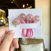 Accessori per capelli 2 pezzi perline magiche colorate elastici per bambini copricapo da principessa copricapo per bambini corde per bambini ragazze