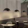 Lampy wiszące nowoczesne proste światła nordycka kreatywna LED Hanglamp salon sypialnia dekoracje domowe bar restauracyjny bar somead żyrandole