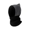 Cykelmössor Beanie Cap Korean Style Women Balaclava Scarf Cone Top Color Block Stick Keep Warm