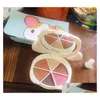 Face Powder Drop Makeup Pretty Puppy 6 Color Eyeshadow Palette / Palettes Delivery Health Beauty Dhqht