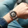 Montres-bracelets HAIQIN montres pour hommes automatiques hommes montre-bracelet mécanique 2023 luxe or affaires Relogio Masculino
