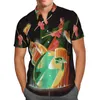 Chemises décontractées pour hommes 2023 3D Impression Avion Hawaii Chemise Hommes Été Coloré À Manches Courtes Surdimensionné Camisa Social 5XL S130