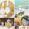 Altri rifornimenti del partito festivo 1Pcs Limoni di plastica artificiali Decorazione realistica del limone Frutta finta per il matrimonio P Puntelli di fotografia Displ Dhtjs