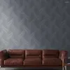 Tapeten Dunkelgraue abstrakte geometrische Linie Tapete Schlafzimmer Wohnzimmer Hintergrund Wand geschnitzte Streifen Home Interior Decor