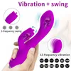 Seksspeeltjes stimulator 12 snelheden tongvibrator G-spot lichaamsmassage USB oplaadbare vrouwelijke masturbatie dubbele motordildo speelgoedproduct