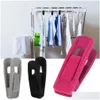 Clips de sac Ensemble floqué Usef Vêtements Clip Séchage Racks pour jupe Cintres en tissu Clipes Drop Livraison Maison Jardin Housekee Organisation S Dhbnx