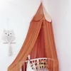 Tents And Shelters Nordic Hanging Dome Mosquito Net Chiffon Crib Canopy Curtain