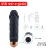 Masajeadores Masajeador para adultos Mini Vibrador Realista Consolador Bullet Forma de pene Vibrat 10 Vibración Dick Masturbador Clítoris Penes para niñas