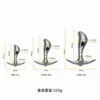 Adult massager Anal Plug Sex Toys Mini Round Shaped Metal Stainless Smooth For Women Men Butt Stainles Steel Toy