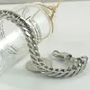 Link bransoletki Gokadima szerokość 8 mm chłodne zapięcie męskie łańcuchy stali nierdzewnej Łańcuchy mody Biżuteria w magazynie WB004