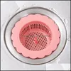 Kitchen Furniture Sink Antiblocking Floor Drain Er Hair Catchers Filter Net Bath Stopper Shower Drains Strainers Bathroom Accessorie Otkd4