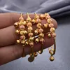 Bangle 4pcs/Lot Dubai for Girls/Baby Gold Color Charm Beads Banles Bransoletka Biżuteria Prezenty dla dzieci Prezenty