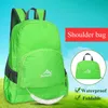 Sacs extérieurs Sport Sac à dos pliable Sac à dos Camping Sac à dos portable Porte Light Daily Men Femmes Sac pliant imperméable