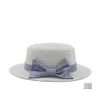 Stingy Brim Sats Summer Beach Cap Women Bowknot Grass St. Женщина.