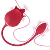 Sex Toys Massager G- Spot Nipple Clitoris Stimulate For Women Product Tongue Slicking Vibrator Oral Rose Shape