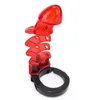 Adult massager Electric shock Chastity cage Cock Cage Plastic Male Device Sex Toys Penis with Host vibrating cock ring for men