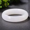 Armband Natuurlijke Witte Jade Armband Vrouwen Fijne Sieraden Echte Chinese Gouden Zijde Jades Stenen Armbanden Voor Vriendin Mom Geschenken