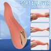 Brinquedos sexuais massageador artificial curvado língua lambendo vibradores para mulheres mamilo clitóris lambe vaginal anal masturbador feminino falso boquete