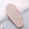 Slippers Fall/Winter -Selling Korean Cross Warm Plush Home Household Women's Cotton