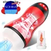 Sex Toys massager Sohimi Automatic Male Masturbator Sucking Cup with 9 Suction 10 Vibrating Heating Blowjob Machine