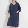 Vêtements de nuit pour femmes Femmes Peignoir Chemise de nuit Poche zippée Vêtements de nuit amples Robe mince Robe 3XL Pyjamas décontractés Robe de détente Robe Femme