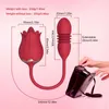 Massaggiatore giocattoli del sesso Spinta lingua leccata vibratore rosa vibratore femminile butt plug stimolatore clitorideo anale giocattolo per le donne