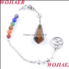 Pendentif Colliers Petite Taille Pierre Tête De Bouddha 3D Pendum Pendentifs Pour Radiesthésie Cône 7 Chakra Chaîne Hexagone Pendo Bijoux Bo905 Drop De Dhnoe