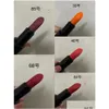 Lipstick Lipstick Wholesale And Retail Top Quality Brand Satin Matte Made In Italy 3.5G Rouge A Levres Mat 14 Color With Handbag Drop Deliv