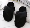 Slippers Fall/Winter -Selling Korean Cross Warm Plush Home Household Women's Cotton