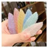 Hair Clips Barrettes Fashion Jewelry Leaf Barrette Headdress Hairpin Handmade Clip Pin Girls Lady Cute Leaves Drop Delivery Hairjew Dh9V3
