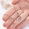 Charm Bracelets Trendy Silver 925 Chain Bracelet Girls Jewelry Fashion Crystal Leaf Pink Ball For Lady Engagement Accessories Gift